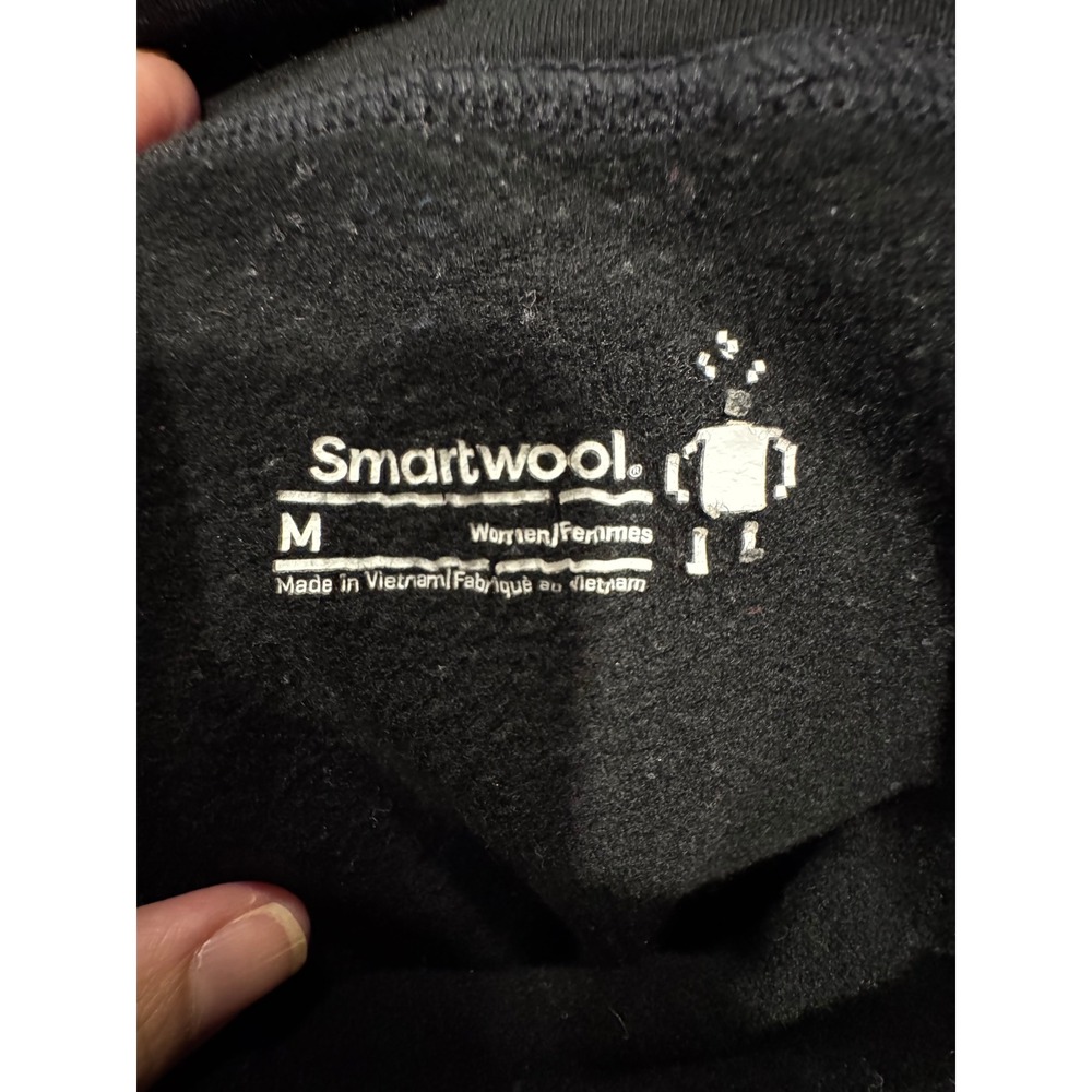 Smartwool Women's Merino Sport Fleece Wind Tights Size Medium Black - Picture 7 of 9